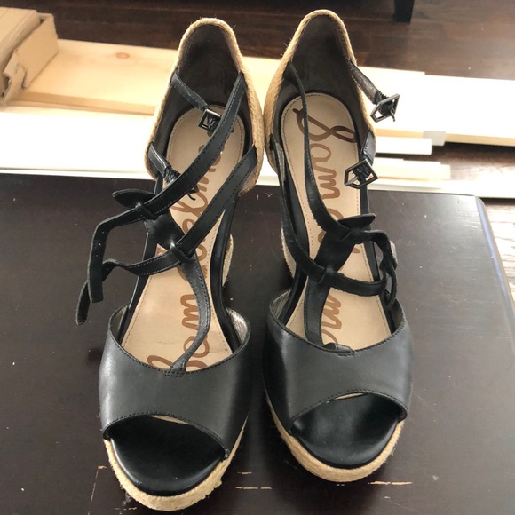 black wedges - Picture 1 of 5